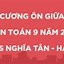 Đề Cương Giữa Kì 1 Lớp 6 Tiếng Anh