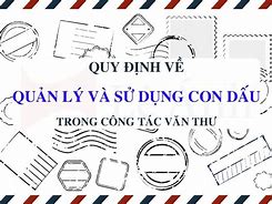 Quy Chế Quản Lý Và Sử Dụng Con Dấu Trường Học Tại Mỹ